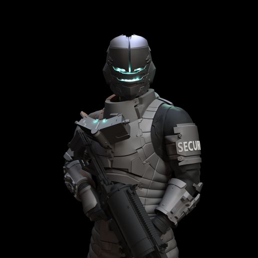 Dead Space - Security Suit 3D model