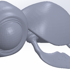7.png Free STL file Baby turtle, baby turtle, bébé tortue・3D print object to download
