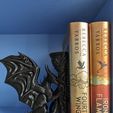 Dragon Bookends, Shelf Decor