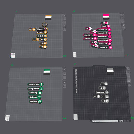 📁 Riftbound Tokens (English) STL (Digital File)・ 3D File for 3D ...