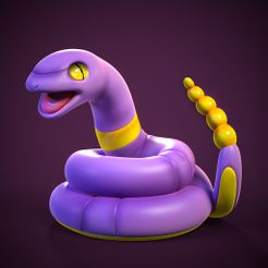 ekans.jpg Free STL file ekans pokemon・3D printer model to download