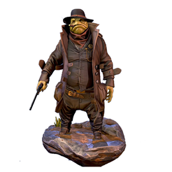 Frog-Cowboy-Officer-3D-Model-STL-for-3D-Printing-CNC-router-1-2.png Frog Cowboy Officer 3D Model STL for 3D Printing CNC router 3D print model