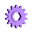 TE Face Hourgear1.STL Free STL file Triaxial Motorized・3D printable design to download