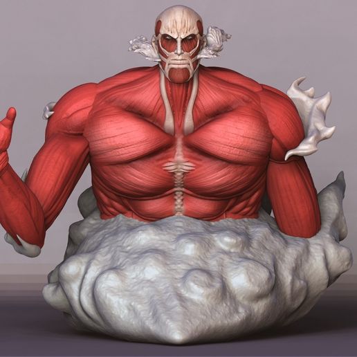 3D file Colossal Titan 👤 ・3D print design to download・Cults