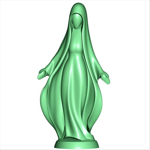 mother marry abstract statue
