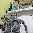Terminator T-800 Endoskelett Rekvizit 3D-Druck Modell