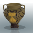 amphora-vase-vessel-321-v16-02.png vase amphora greek cup vessel v321 modern style for 3d print and cnc