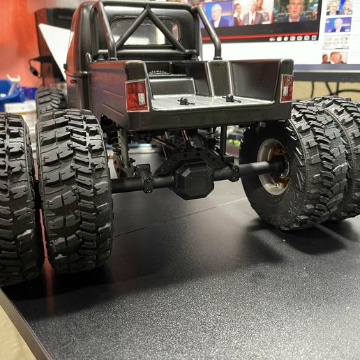 🌆 RC Dually Adapter・ STL File for ・Cults
