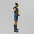 Wolverine0007.png Wolverine Lowpoly Rigged