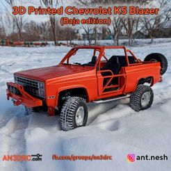 K5b_site_Prewiev.jpg Файл 3D 3D печатная RC машина Chevrolet K5 Blazer Baja Edition・Дизайн 3D принтера для загрузки