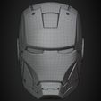 Mark2HelmetFrontalWire.jpg Iron Man Mark 2 Helmet for Cosplay