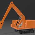 Oberwagen-Bagger-Interim-03042024-03.png Prototyping tracked vehicles - superstructure 150to quarry excavator