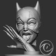 ZBrush-Document.jpg Catwoman Modern Scultpure