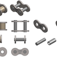 components.ansi.40.package.rodrigotresd.post.png ROLLER CHAIN ANSI 40 WITH ATTACHMENT A1 AND K1