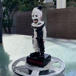 Terrifier versión Chibi - películas 80- serie MONSTER FIGURINE-MONSTER