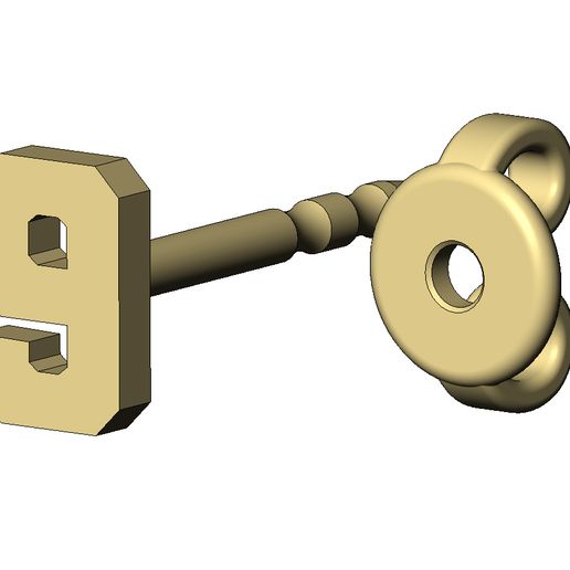 9-number-varsity-Stud-earring-04.jpg 9 девять номер varsity шрифт серьга-шпилька 3D печать модель