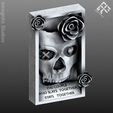 IMG_1770.jpeg Lights Out Josh Mask Book Nook | Dark Romance Stalker Bookend Decor