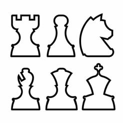 ChessCookies.jpg STL-Datei Cookies Chess kostenlos・3D-Drucker-Modell zum herunterladen