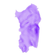 Sardegna.stl Puzzle of Altimetric Italy divided into regions