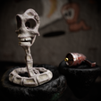 tbrender_Viewport_007.png Earthworm Jim Skull. By FOSSIL CORP
