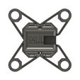 ESP-FLY-ESP32-Micro-Drone-Quadcopter-Frame-Design-Bottom.jpg ESP-FLY - an ESP32 Micro Drone | Body/Frame (3D Design STL files)