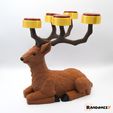 Reindeer-Tealight-Holder.jpg Reindeer (Tealight Holder)
