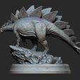 BPR_CompositASDe2.jpg The Lost World Jurassic World Stegosaurus - 3D Print Model