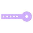 rudder arm.stl Rc Speed Boat Simple