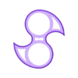 spinner_x2.stl Fidget Spinner