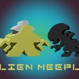 Alien Meeples.jpg BEST MEEPLE MEGA PACK INCLUDING ALIEN & MECH (COMMERCIAL VERSION)