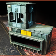 Tycho-Starport-3D-printable-terrain-Kickstarter-Photo-009.png Tycho Starport Sample Buildings 28mm scifi terrain