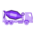 Cement_mixer_Print-in-Place-100%_scale.stl Legacy Edition - Print-in-Place Cement Mixer