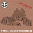 wasteland-terrain.jpg STL-Datei Ödland-Geländeproben kostenlos・Design für 3D-Drucker zum herunterladen
