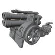 001.jpg Imperial heavy quad cannon 32mm scale Artillery warhammer40k