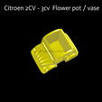 New-Project-2021-08-31T103508.902.png Citroen 2CV - 3cv Flower pot / vase