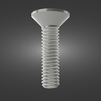 Unbenannt-M4x16-Schraube-render.png M4 Torx taper head screw set of 10 ISO14581 8-40mm