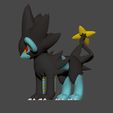 ZBrush-Document2.jpg Pokemon shinx evolution pack