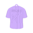 Llavero Camiseta Dybala (Completo con Sol).stl QATAR 2022 ARGENTINA NATIONAL TEAM T-SHIRT KEY RINGS (PACK 3)