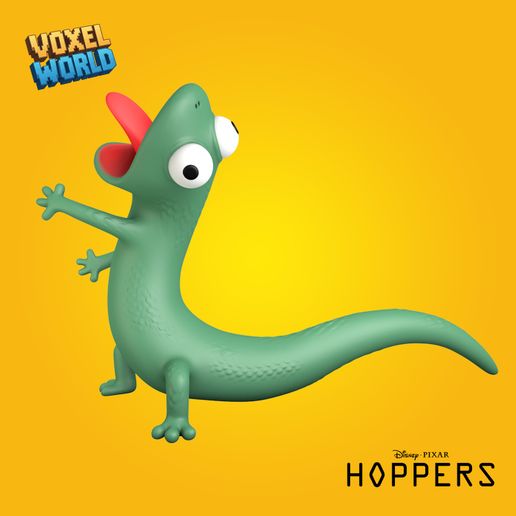 🦎 Tom Lizard - V3- hoppers operation beaver・Fichier STL pour Impression ...
