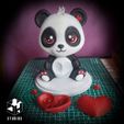 2.jpg Panda Bear-Valentine's Day Version (Dedication)
