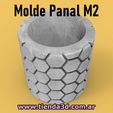 molde-panal-m2-1.jpg M12 Honeycomb Pot Mold