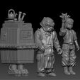 screenshot.589.jpg STAR WARS .STL VISIONS, THE OLD MAN, THE BOSS AND THE GONK OBJ. VINTAGE STYLE ACTION FIGURE.