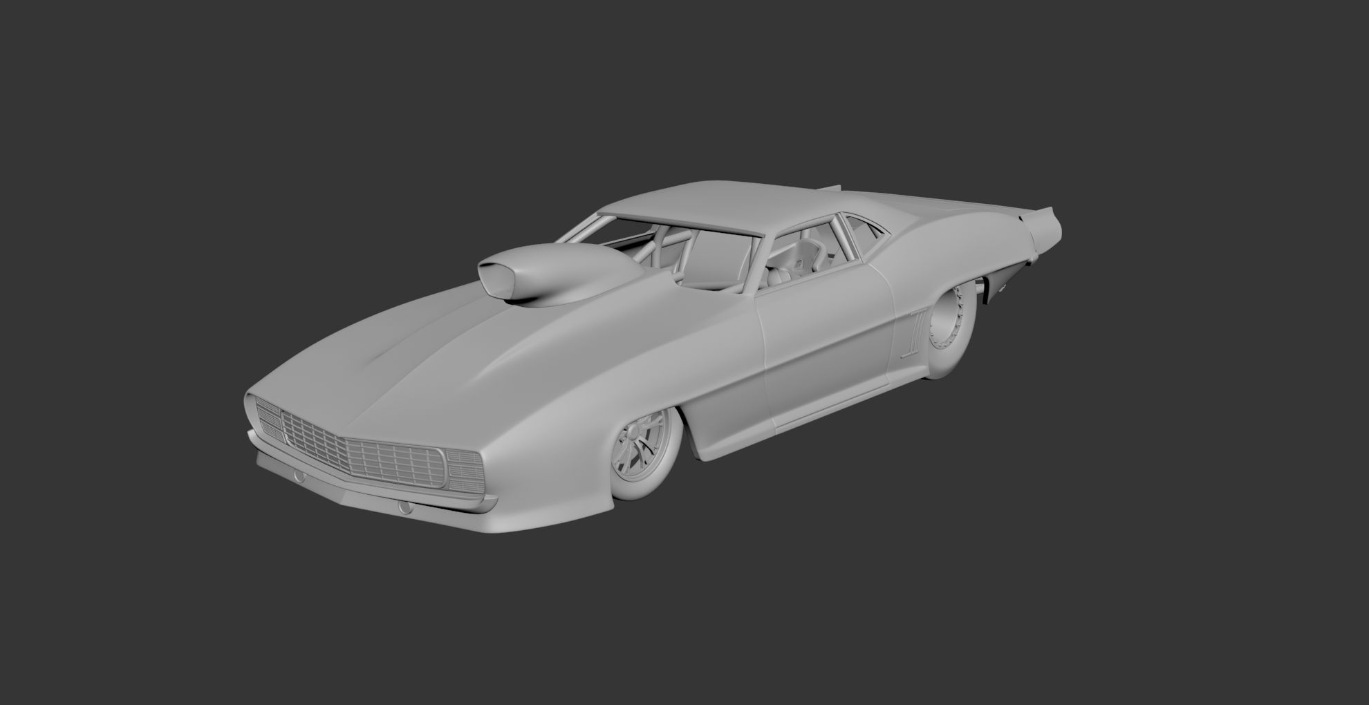 1.jpg Fichier 3D Chevrolet Camaro PRO MOD RACE CAR・Design imprimable en 3D à télécharger, Andrey_Bezrodny