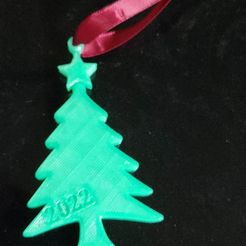 tree-ornament.jpg Archivo STL gratuito adorno para el árbol de navidad con estrella giratoria impresa en su lugar・Design para impresora 3D para descargar