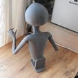DSCN0914.jpg Grey Alien Wall Bust