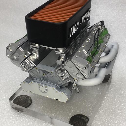 STL file Judd - Zytek V8 - engine・3D printer design to download・Cults