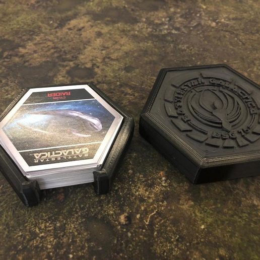 Download free STL file BSG Starship Battles Card Case • 3D printer ...