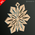 CLASSIC-Snowflakes_24.png Snowflakes Classic Tree Decoration