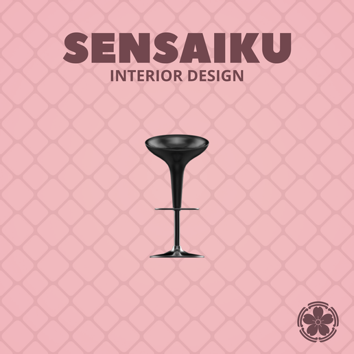 Miniature Replica 1:12 Stefano Giovannoni for Driade, 01. Bombo Stool for Miniature Dollhouse - 3D Print Instant Download - Miniature Furniture Designer Series