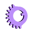 shutter-gear - driver gear-11.STL Rotating Mechanical Iris_shutter mechanism-gear structure